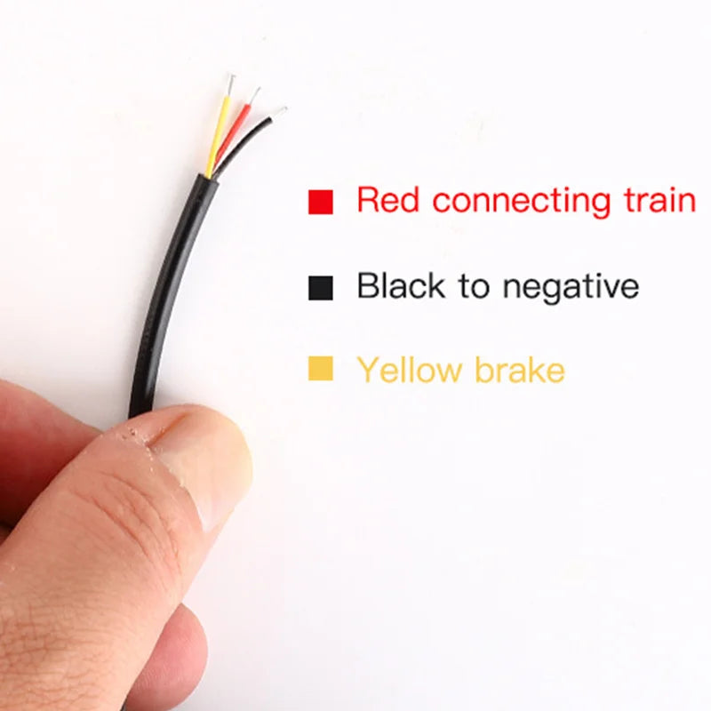 Altora Phantom Triangle LED Brake Light — Universal Rear Warning Lamp