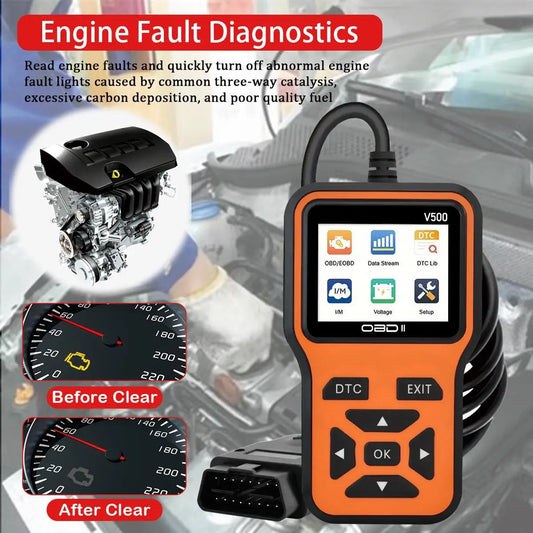 Altora ScanPro V500 — Smart OBD2 Diagnostic Tool
