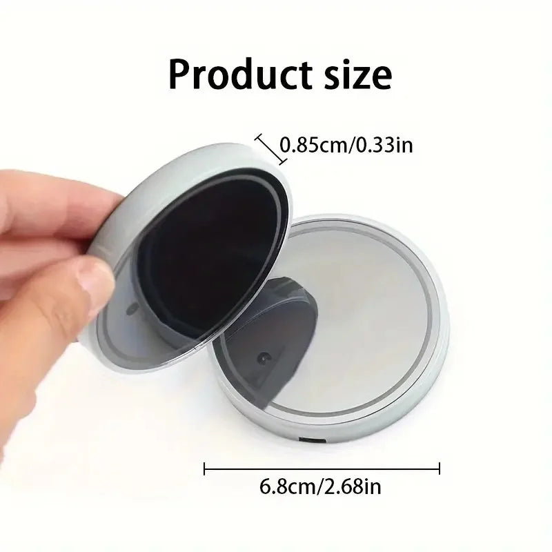 Altora 7-Color LED Cup Holder Coasters – Motion & Light Sensor Car Interior Mats (2pcs)