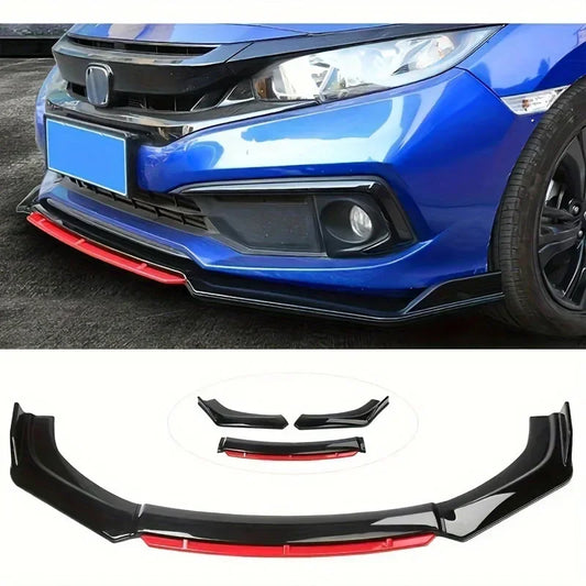 Altora AeroEdge — 3-Segment Adjustable Front Lip Splitter (Universal Fit)