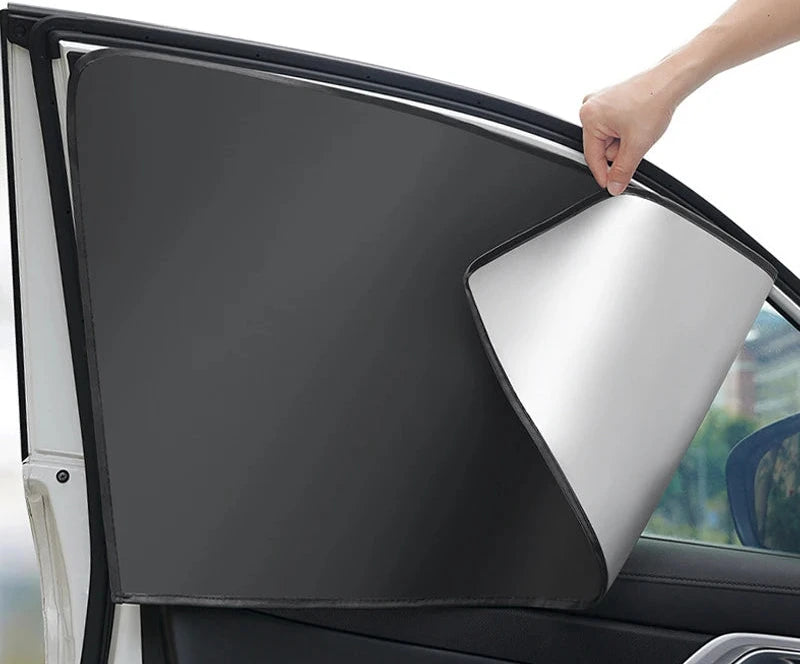 Altora Eclipse Blackout Magnetic Sunshade Set – 2pcs UV Reflective Privacy Curtains