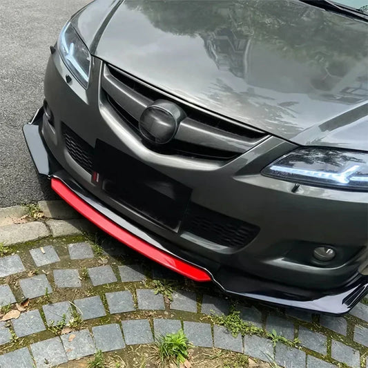 Altora AeroEdge — 3-Segment Adjustable Front Lip Splitter (Universal Fit)