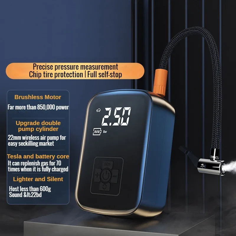 Altora Vortex AirPro 150 – Portable 12V Smart Tire Inflator (150PSI)