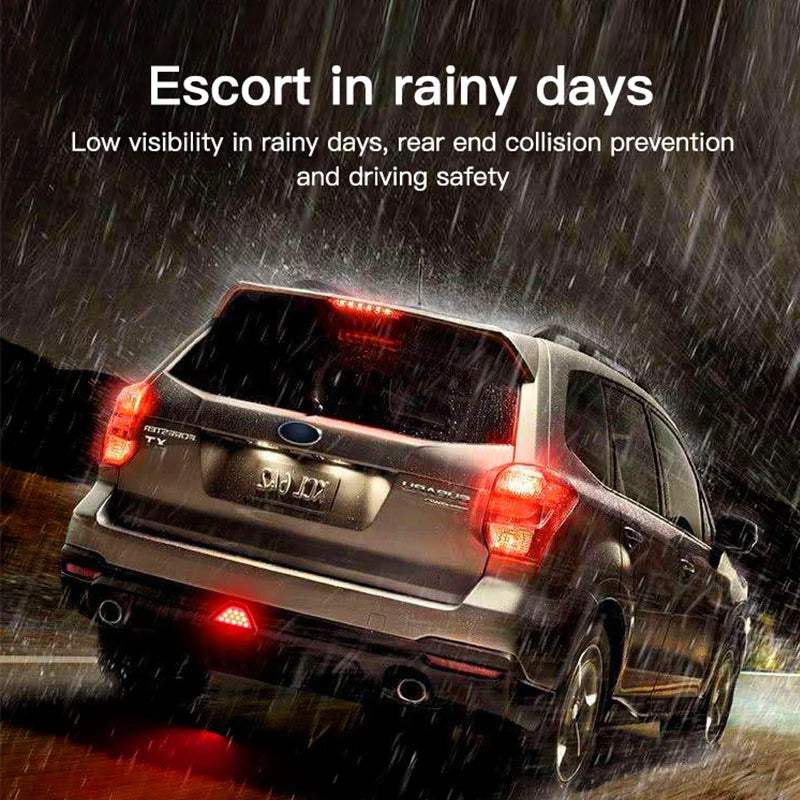 Altora Phantom Triangle LED Brake Light — Universal Rear Warning Lamp