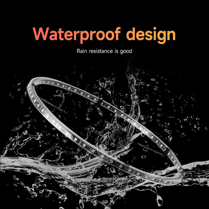 ALTORA “WHEEL RING DOMINATOR KIT” – 4-Piece RGB LED Hub & Rim Lighting System