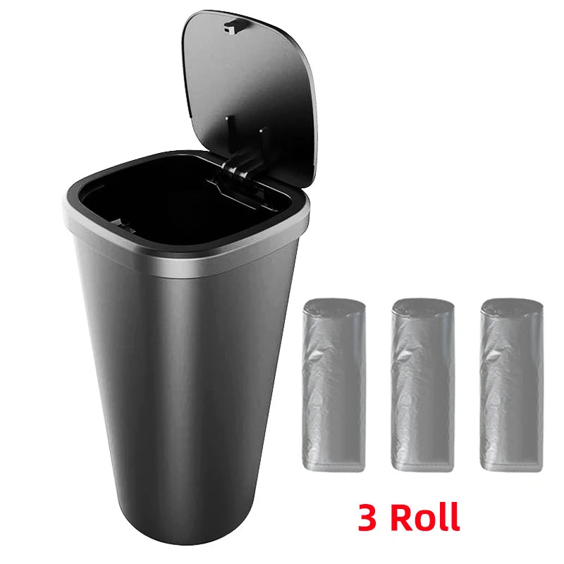 ALTORA CleanVault™ — Compact Car Trash Bin with Triple-Liner System
