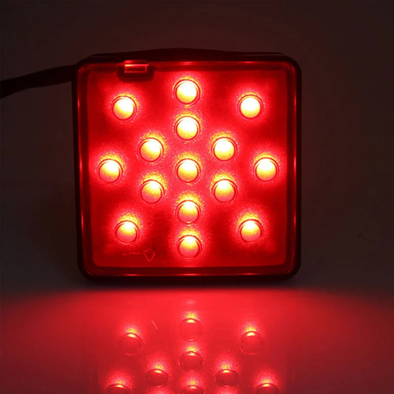Altora Phantom 15-LED Tail Brake Light — Heavy-Duty Rear Signal Lamp (Red/Black Shell)