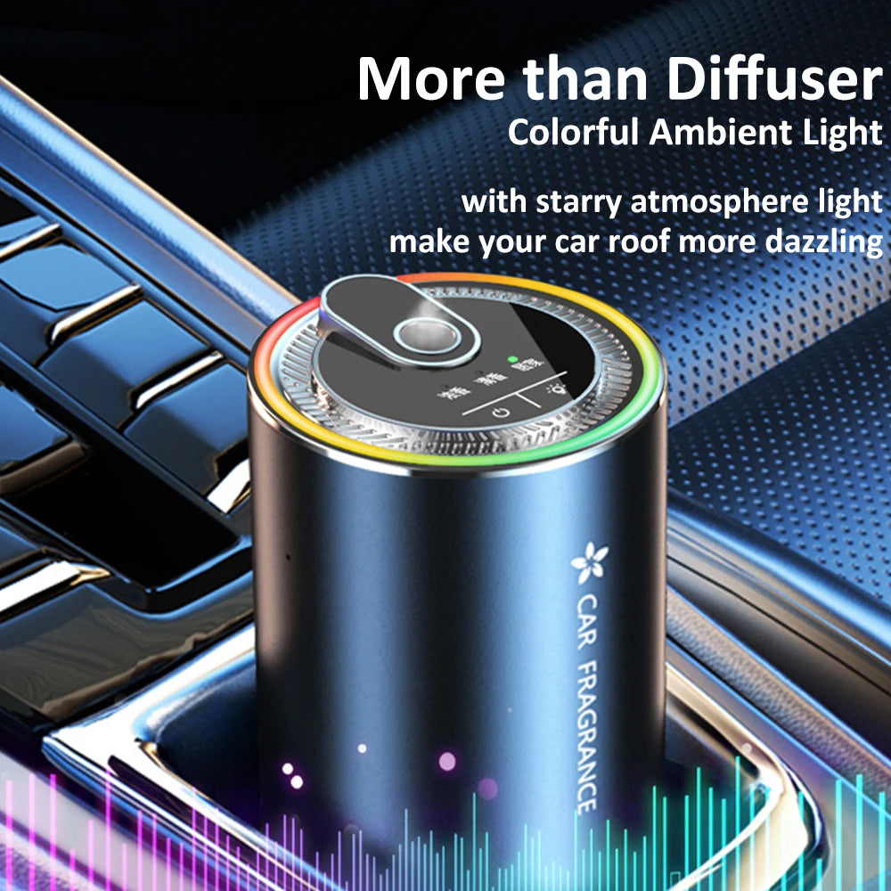 Altora Galaxy Aroma Diffuser — LED Starry Ambient Light & Premium Car Fragrance System