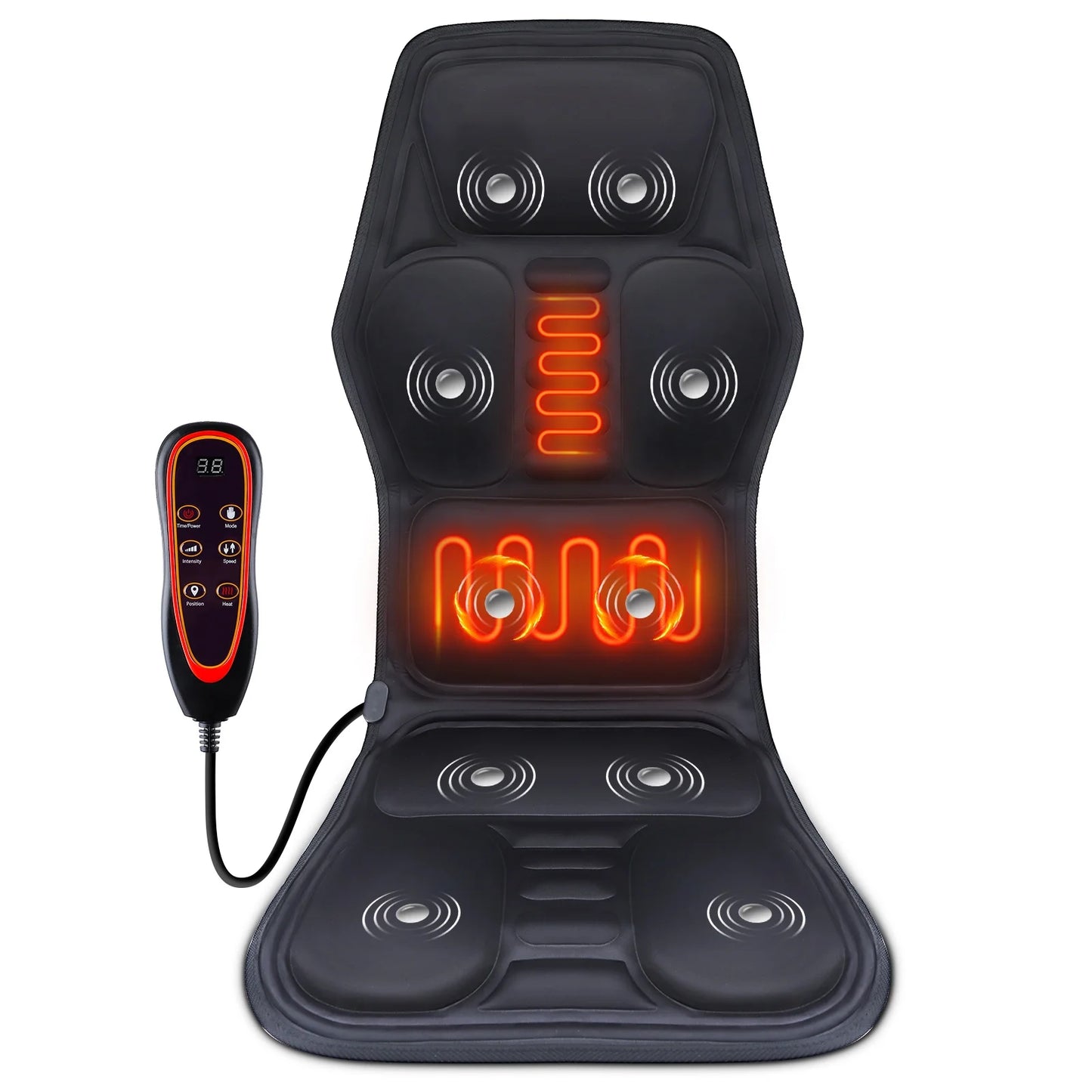 Altora VibeTherm™ Smart Heated Massage Pad – Back & Waist Relaxation System