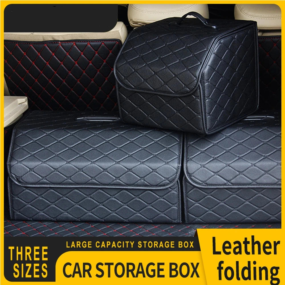 Altora CargoMate Premium – Leather Folding Storage Box