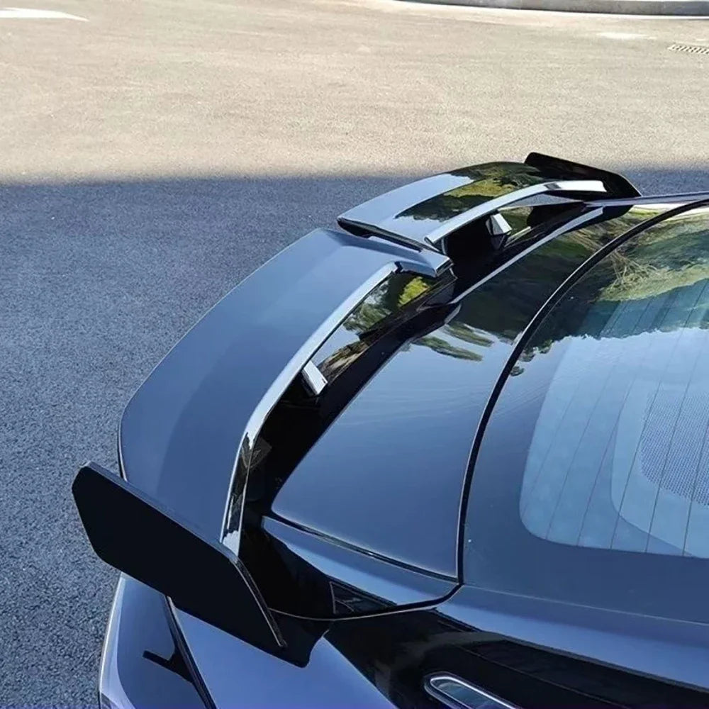 Altora VortexFlow Carbon Spoiler – Universal Carbon-Fiber Style Rear Wing (No-Drill Install)